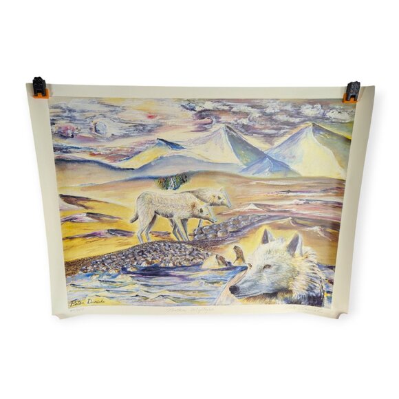 Peter Daniels "Northern Mystique" Signed & Numbered 84/950 18" x 24" Print - Picture 2 of 13